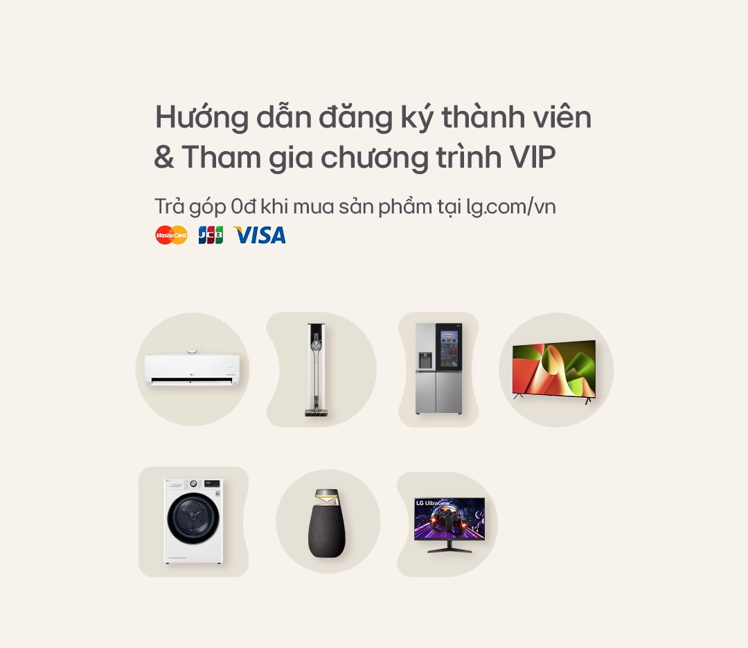 Hướng dẫn đăng ký thành viên & chương trình VIP